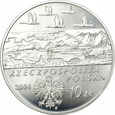 10 złotych 2004 Czekanowski SREBRO