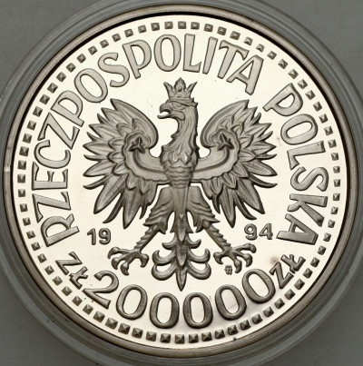 III RP 200.000 złotych 1994 Monte Casino – SREBRO