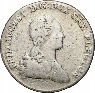 Niemcy, Saksonia. Fryderyk August II. 2/3 talara 1766 EDC, Drezno