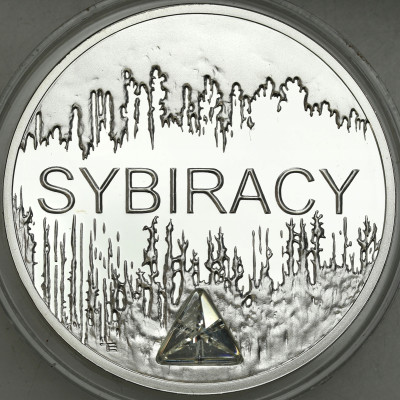 III RP. 10 złotych 2008 Sybiracy - SREBRO