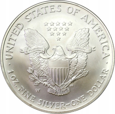 USA. 1 Dolar 2006 ANACS MS69 – UNCJA SREBRA
