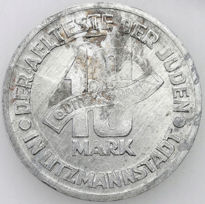 Getto Łódź. 10 Marek 1943 aluminium