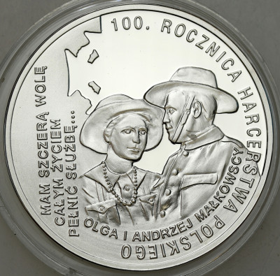 10 złotych 2010 Rocznica Harcerstwa Polskiego
