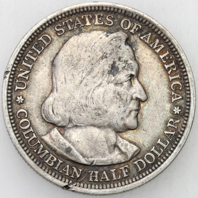 USA. 1/2 dolara 1893 Columbian Exposition – SREBRO