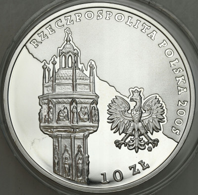III RP. 10 złotych 2005 Jan Paweł II – SREBRO
