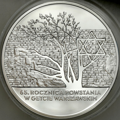 20 złotych 2008 Powstanie w Getcie W-wskim - SREBRO
