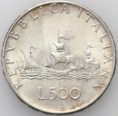 Włochy. 500 lirów – SREBRO