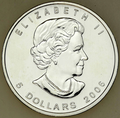 Kanada. 5 dolarów 2006 UNCJA SREBRA
