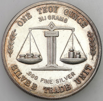 Medal. 1 uncja czystego srebra