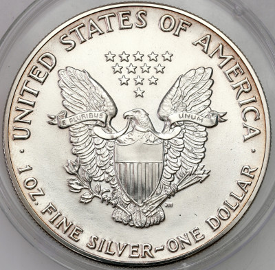 USA 1 dolar 1987 amerykański orzeł – UNCJA SREBRA