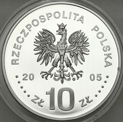 III RP. 10 złotych 2005, Poniatowski - SREBRO