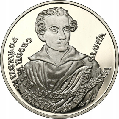 10 złotych 1999 Juliusz Słowacki – SREBRO