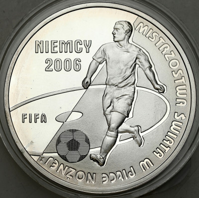 10 zł 2006 Niemcy 2006 MŚ w Piłce Nożnej – SREBRO