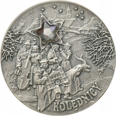 20 złotych 2001 Kolędnicy – SREBRO