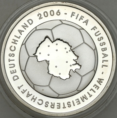10 euro 2003 MŚ w Piłce Nożnej Niemcy 2006. SREBRO