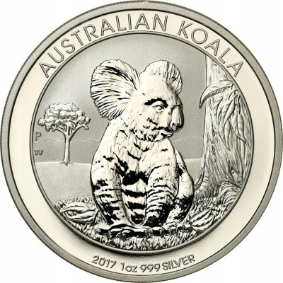 Australia 1 dolar 2017 Koala SREBRO uncja