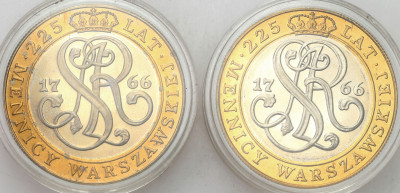 20 000 złotych 1991 bimetal Mennica – zestaw 2 szt