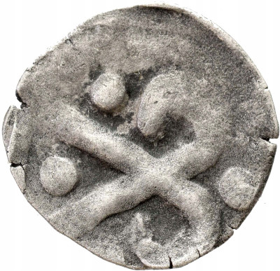 Pomorze Zachodnie. Denar XIV w. Kołobrzeg