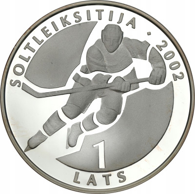 Łotwa, 1 łat Salt Lake City 2002 – Hokej, SREBRO