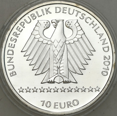 Niemcy. 10 euro 2010 Narciarstwo – SREBRO