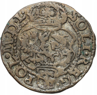 Zygmunt III Waza. Szeląg 1592, Olkusz - RZADKI