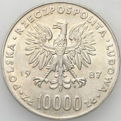 PRL. 10.000 złotych 1987 Jan Paweł II – SREBRO