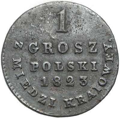 Polska XIX w./Rosja, Alexander I. Grosz z miedzi kraiowey 1823