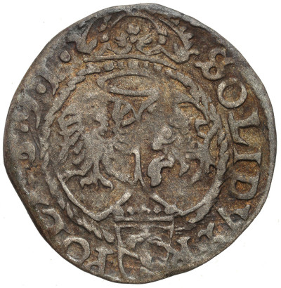 Zygmunt III Waza. Szeląg 1591, Olkusz - RZADKI