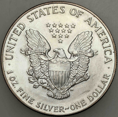 USA. 1 dolar 1993 amerykański orzeł - UNCJA SREBRA