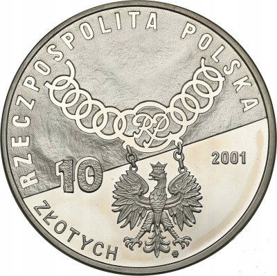 10 złotych 2001 Trybunał Konstytucyjny – SREBRO