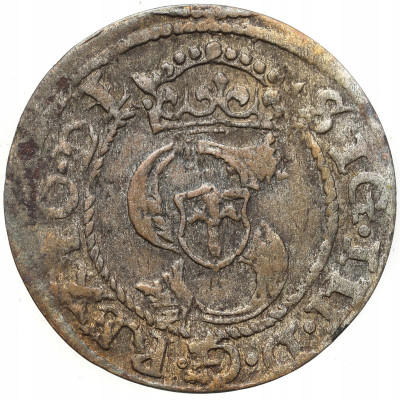 Zygmunt III Waza. Szeląg 1589, Ryga – RZADSZY