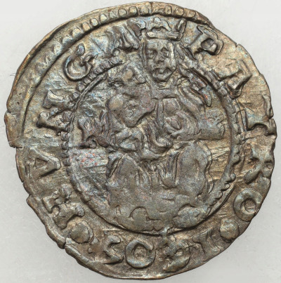 Węgry, Rudolf II. Denar 1604 KB, Kremnica