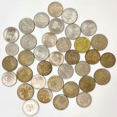 Polska, zestaw monet RÓŻNE
