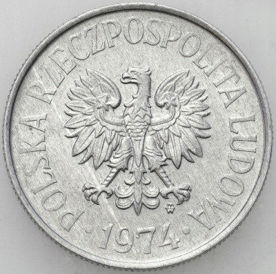 PRL. 50 groszy 1974 - PIĘKNE