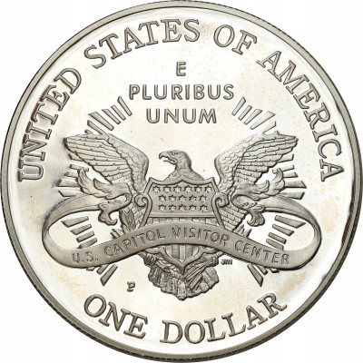 USA 1 dolar 2001 U.S. Capitol SREBRO