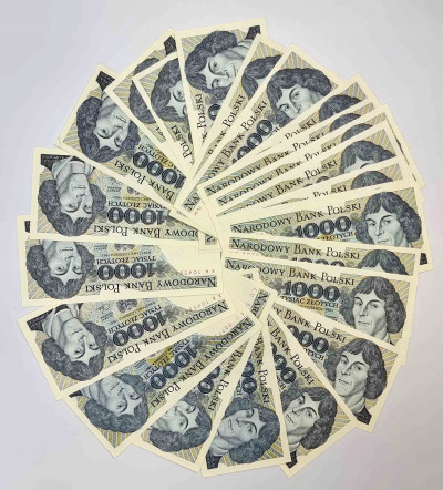 PRL. 1000 złotych 1982 Kopernik – 24 sztuk