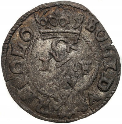 Zygmunt III Waza. Szeląg 1597, Poznań - RZADKOŚĆ