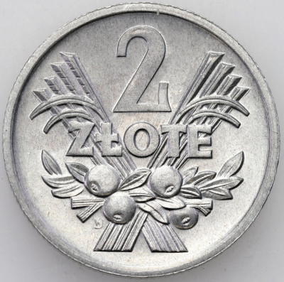 PRL. Jagody 2 złote 1972 – WYŚMIENITE