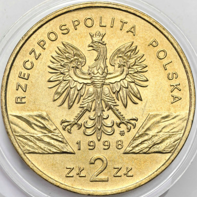 2 złote 1998 Ropucha Paskówka - RZADSZE