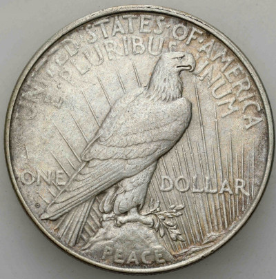 USA. Liberty 1 dolar 1928 D, Denver – SREBRO