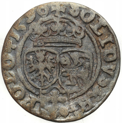 Zygmunt III Waza. Szeląg 1590, Olkusz - znak Półruszt