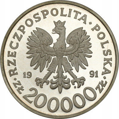 200.000 złotych 1991 Konstytucja