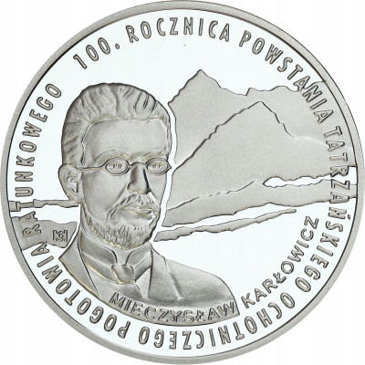 III RP. 10 złotych 2009 TOPR - SREBRO