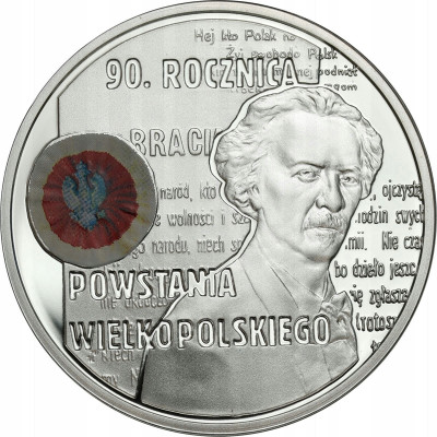 10 złotych 2008 Powstanie Wielkopolskie SREBRO