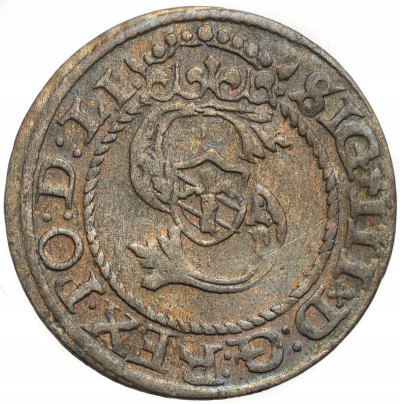 Zygmunt III Waza. Szeląg 1592, Ryga – RZADSZY