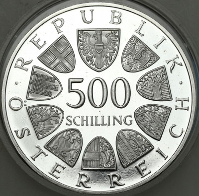 Austria. 500 szylingów 1986 - SREBRO