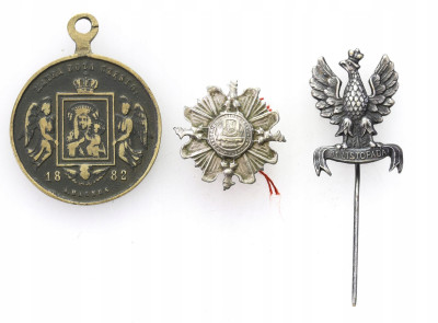 Miniaturka Orlęta Lwów, Orzełek patriotyczny i medalik