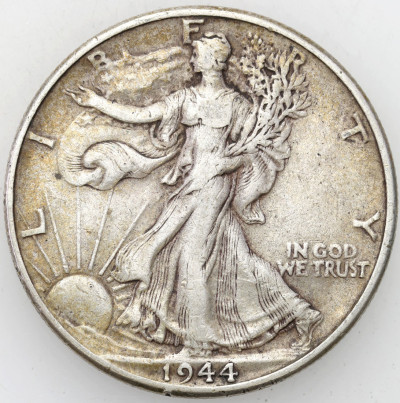 USA. 1/2 dolara 1944 Philadelphia – SREBRO