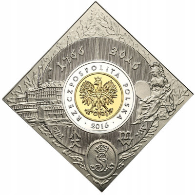 III RP. 5 złotych 2016 Rocznica Założenia Mennicy