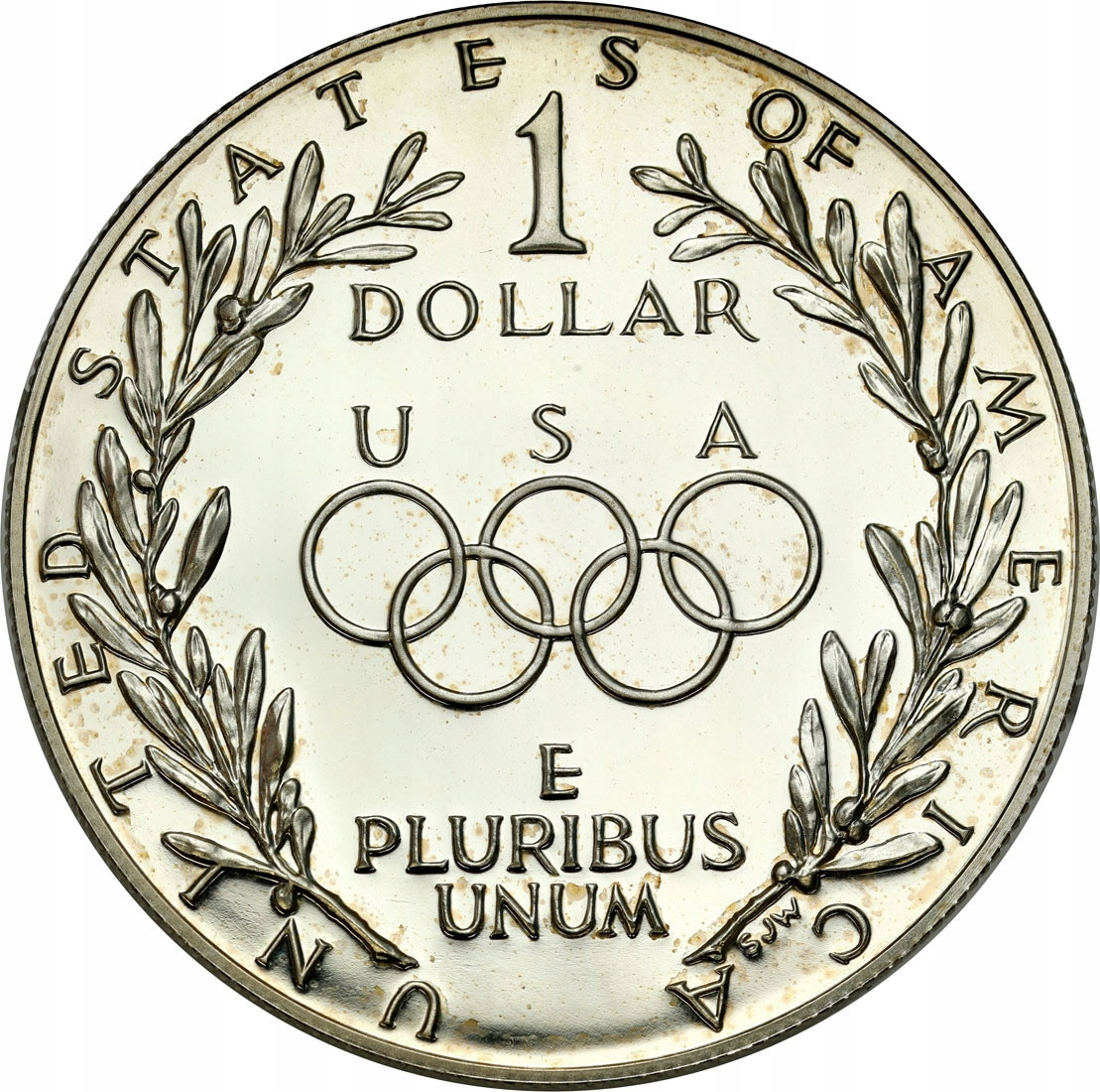 USA. 1 dolar 1988 S Olimpiada Seul – SREBRO